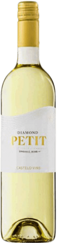 4,95 € Envío gratis | Vino blanco Pedregosa Petit Diamond Blanco Joven D.O. Penedès Cataluña España Macabeo, Xarel·lo, Chardonnay, Parellada Botella 75 cl
