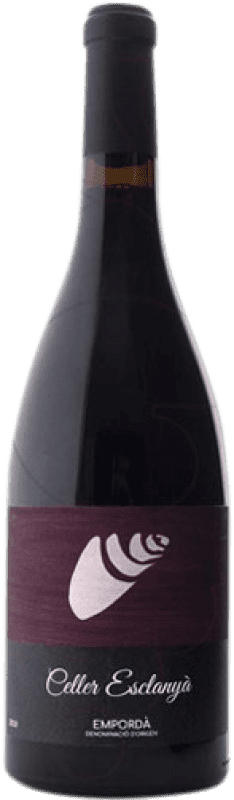 15,95 € Envío gratis | Vino tinto Celler Esclanyà Tinto Joven D.O. Empordà Cataluña España Merlot, Garnacha, Cabernet Sauvignon Botella 75 cl