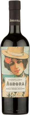 19,95 € Kostenloser Versand | Verstärkter Wein Yuste Aurora Amontillado D.O. Jerez-Xérès-Sherry Andalusien Spanien Palomino Fino Flasche 75 cl