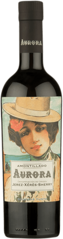 19,95 € 免费送货 | 强化酒 Yuste Aurora Amontillado D.O. Jerez-Xérès-Sherry 安达卢西亚 西班牙 Palomino Fino 瓶子 75 cl