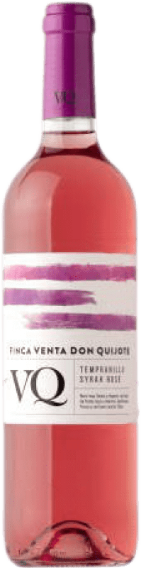 5,95 € Envoi gratuit | Vin Rosé J. Fernando Finca Venta de Don Quijote Jeune I.G.P. Vino de la Tierra de Castilla Castilla la Mancha y Madrid Espagne Tempranillo, Syrah Bouteille 75 cl