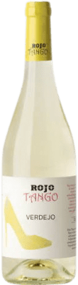 6,95 € Envio grátis | Vinho branco J. Fernando Finca Venta de Don Quijote Rojo Tango Jovem I.G.P. Vino de la Tierra de Castilla Castilla la Mancha y Madrid Espanha Verdejo Garrafa 75 cl