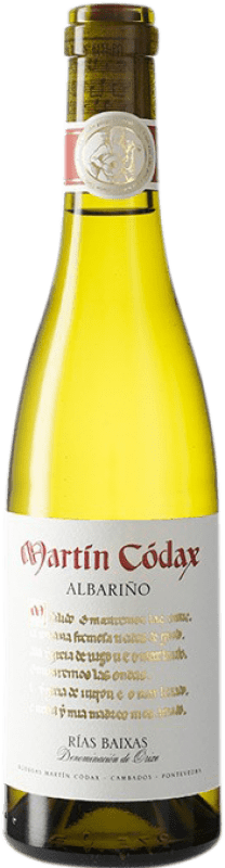 10,95 € Free Shipping | White wine Martín Códax Young D.O. Rías Baixas Galicia Spain Albariño Half Bottle 37 cl