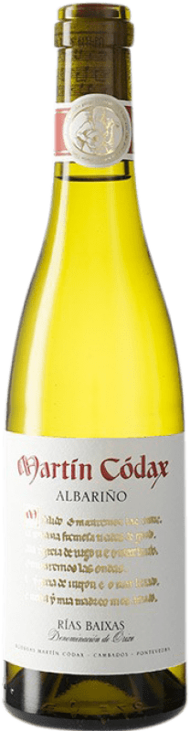 10,95 € 免费送货 | 白葡萄酒 Martín Códax 年轻的 D.O. Rías Baixas 加利西亚 西班牙 Albariño — 阿尔巴利诺 半瓶装 37 cl