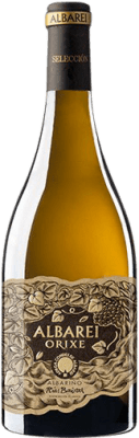 18,95 € 免费送货 | 白酒 Condes de Albarei Orixe 岁 D.O. Rías Baixas 加利西亚 西班牙 Albariño 瓶子 75 cl