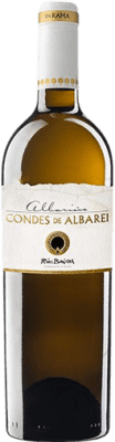 17,95 € Бесплатная доставка | Белое вино Condes de Albarei En Rama старения D.O. Rías Baixas Галисия Испания Albariño бутылка 75 cl