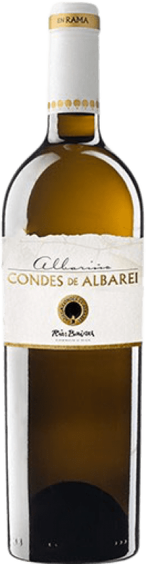 17,95 € Free Shipping | White wine Condes de Albarei En Rama Aged D.O. Rías Baixas Galicia Spain Albariño Bottle 75 cl