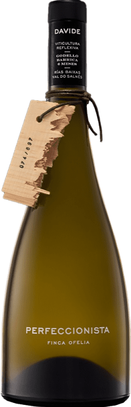 82,95 € Spedizione Gratuita | Vino Bianco Davide Perfeccionista. Finca Ofelia Crianza — Invecchiato in Botte D.O. Rías Baixas Galizia Spagna Godello Bottiglia 75 cl