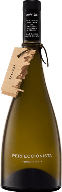 79,95 € Free Shipping | White wine Davide Perfeccionista. Finca Ofelia Aged D.O. Rías Baixas Galicia Spain Godello Bottle 75 cl