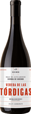 24,95 € Envio grátis | Vinho tinto Rico Nuevo Viticultores Vereda de las Tórdigas D.O.P. Cebreros Castela e Leão Espanha Grenache Garrafa 75 cl