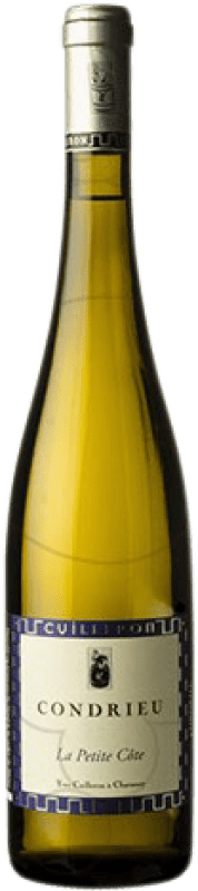 49,95 € Envio grátis | Vinho branco Cave Yves Cuilleron La Petite Côte Crianza A.O.C. Condrieu Rhône França Viognier Garrafa 75 cl