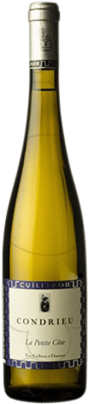 51,95 € Envio grátis | Vinho branco Cave Yves Cuilleron La Petite Côte Crianza A.O.C. Condrieu Rhône França Viognier Garrafa 75 cl