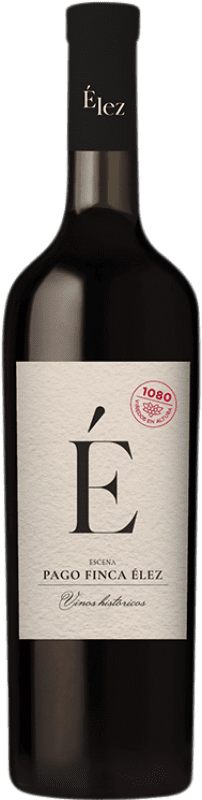 19,95 € 免费送货 | 红酒 1080 Vinos en Altura É Escena D.O.P. Vino de Pago Finca Élez 卡斯蒂利亚 - 拉曼恰 西班牙 Tempranillo, Merlot, Cabernet Sauvignon 瓶子 75 cl