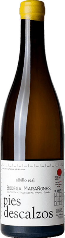 23,95 € Kostenloser Versand | Weißwein Marañones Piesdescalzos Crianza — Kurze Fassreifung D.O. Vinos de Madrid Gemeinschaft von Madrid Spanien Albillo Flasche 75 cl