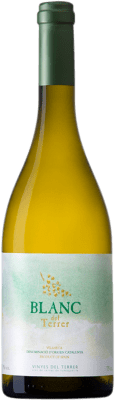 19,95 € Envío gratis | Vino blanco Vinyes del Terrer Blanc D.O. Catalunya Cataluña España Macabeo Botella Magnum 1,5 L