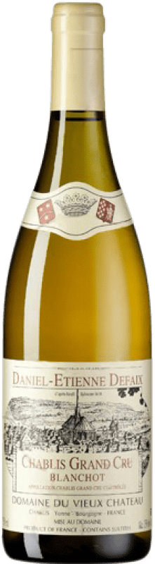94,95 € Envío gratis | Vino blanco Daniel-Etienne Defaix Blanchot Crianza A.O.C. Chablis Grand Cru Borgoña Francia Chardonnay Botella 75 cl
