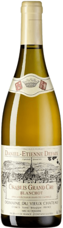 141,95 € Free Shipping | White wine Daniel-Etienne Defaix Blanchot Aged A.O.C. Chablis Grand Cru Burgundy France Chardonnay Bottle 75 cl