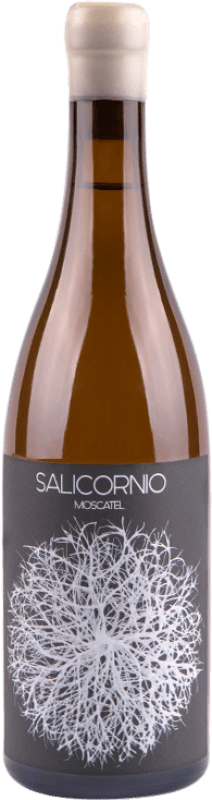 15,95 € Envio grátis | Vinho branco Vinessens Salicornio D.O. Alicante Comunidade Valenciana Espanha Mascate Giallo Garrafa 75 cl