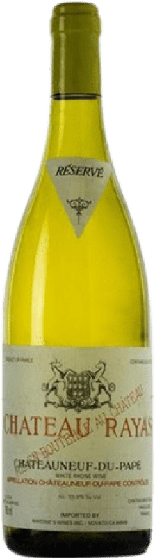 609,95 € 送料無料 | 白ワイン Château Rayas Crianza — クリアンサ A.O.C. Châteauneuf-du-Pape ローヌ フランス Garnacha — グルナッシュ, Clairette — クレレット ボトル 75 cl