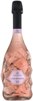 13,95 € Envio grátis | Espumante rosé Anno Domini Diamante Rosado Seco I.G.T. Veneto Vêneto Itália Garrafa 75 cl