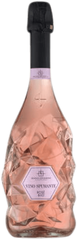 13,95 € 免费送货 | 玫瑰气泡酒 Anno Domini Diamante Rosado 干 I.G.T. Veneto 威尼托 意大利 瓶子 75 cl