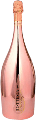 35,95 € Envio grátis | Espumante rosé Bottega Rosé Gold Brut Reserva Itália Pinot Preto Garrafa Magnum 1,5 L