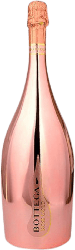 48,95 € 免费送货 | 玫瑰气泡酒 Bottega Rosé Gold 香槟 预订 意大利 Pinot Black 瓶子 Magnum 1,5 L