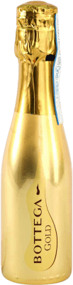 6,95 € Envoi gratuit | Vin Mousseux Blanc Bottega Gold Brut Réserve D.O.C. Prosecco Italie Glera Petite Bouteille 20 cl