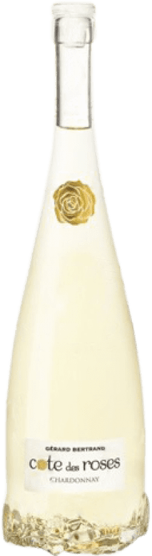 13,95 € Envio grátis | Vinho branco Gérard Bertrand Côte des Roses Jovem I.G.P. Vin de Pays d'Oc Languedoque-Rossilhão França Chardonnay Garrafa 75 cl