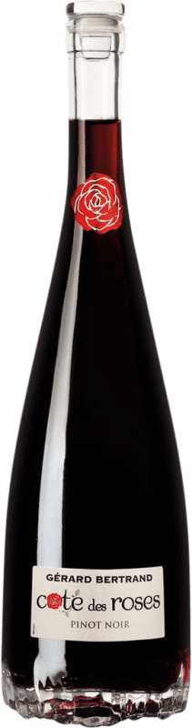 13,95 € Spedizione Gratuita | Vino rosso Gérard Bertrand Côte des Roses Giovane I.G.P. Vin de Pays d'Oc Linguadoca-Rossiglione Francia Pinot Nero Bottiglia 75 cl