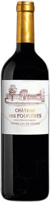 29,95 € 免费送货 | 红酒 Château des Fougères Clos Montesquieu 岁 A.O.C. Graves 波尔多 法国 Merlot, Cabernet Sauvignon 瓶子 75 cl