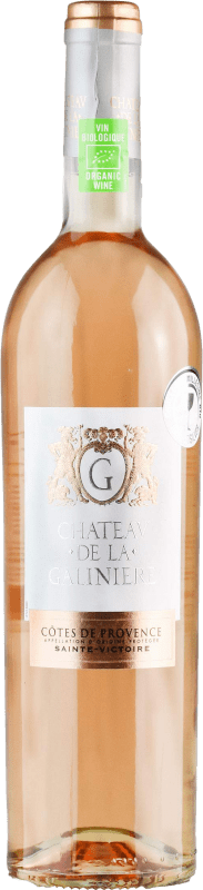 14,95 € Free Shipping | Rosé wine Château de La Galinière Young A.O.C. Côtes de Provence Provence France Syrah, Cinsault, Vermentino Bottle 75 cl