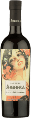 13,95 € Бесплатная доставка | Сладкое вино Yuste Aurora Oloroso — Олоросо D.O. Jerez-Xérès-Sherry Андалусия Испания Palomino Fino Средняя бутылка 50 cl