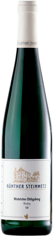 49,95 € Бесплатная доставка | Белое вино Günther Steinmetz Wintricher Ohligsberg Trocken GW Германия Riesling бутылка 75 cl