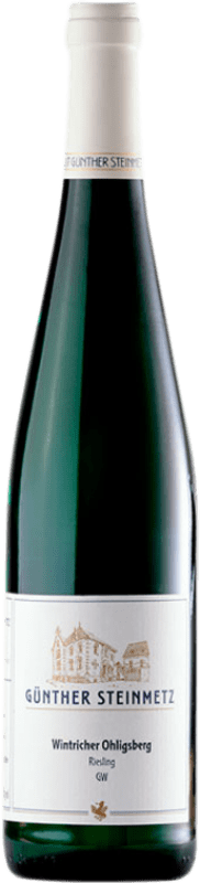 37,95 € Бесплатная доставка | Белое вино Günther Steinmetz Wintricher Ohligsberg GW сухой Германия Riesling бутылка 75 cl