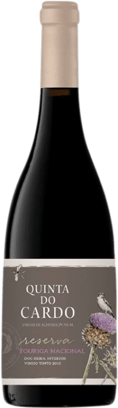 21,95 € Free Shipping | Red wine Quinta do Cardo Reserve I.G. Beiras Beiras Portugal Touriga Nacional Bottle 75 cl
