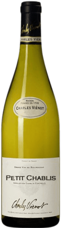 24,95 € Envio grátis | Vinho Branco Charles Vienot Jovem A.O.C. Petit-Chablis Borgonha França Chardonnay 75 cl