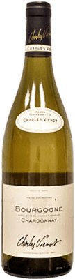 25,95 € Spedizione Gratuita | Vino bianco Charles Vienot Giovane A.O.C. Bourgogne Borgogna Francia Chardonnay Bottiglia 75 cl