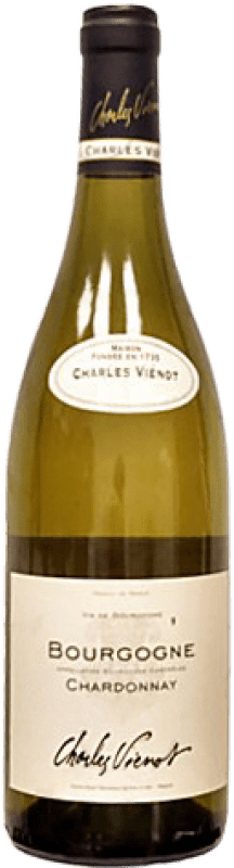 26,95 € Envio grátis | Vinho Branco Charles Vienot Jovem A.O.C. Bourgogne Borgonha França Chardonnay 75 cl