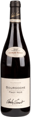 25,95 € Free Shipping | Red wine Charles Vienot Aged A.O.C. Bourgogne Burgundy France Pinot Black Bottle 75 cl