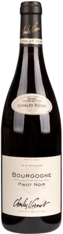 25,95 € Free Shipping | Red wine Charles Vienot Aged A.O.C. Bourgogne Burgundy France Pinot Black Bottle 75 cl
