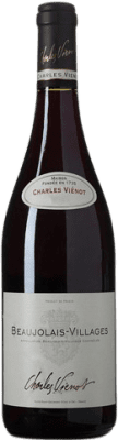 17,95 € 免费送货 | 红酒 Charles Vienot 岁 A.O.C. Beaujolais-Villages 博若莱 法国 Pinot Black, Gamay 瓶子 75 cl