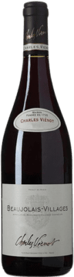 17,95 € Envío gratis | Vino Tinto Charles Vienot Villages Crianza A.O.C. Beaujolais Beaujolais Francia Pinot Negro, Gamay 75 cl