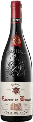 12,95 € 送料無料 | 赤ワイン Bonpas 予約 A.O.C. Côtes du Rhône ローヌ フランス Syrah, Grenache, Monastrell, Mazuelo, Carignan ボトル 75 cl