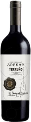 14,95 € Free Shipping | Red wine Castillo de Aresan Terruño Aged I.G.P. Vino de la Tierra de Castilla Castilla la Mancha y Madrid Spain Tempranillo, Syrah, Cabernet Franc Bottle 75 cl