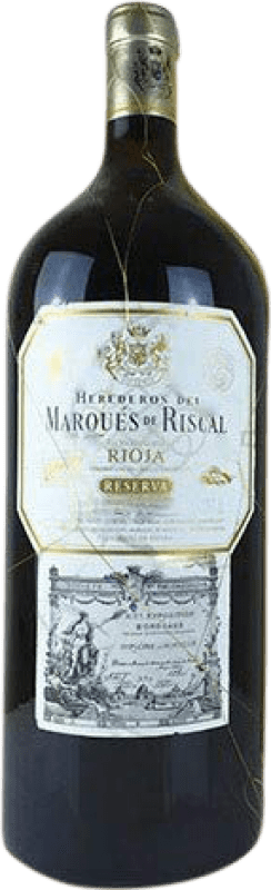 222,95 € Free Shipping | Red wine Marqués de Riscal Reserva D.O.Ca. Rioja The Rioja Spain Tempranillo, Graciano, Mazuelo, Carignan Imperial Bottle-Mathusalem 6 L