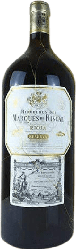 645,95 € Envio grátis | Vinho tinto Marqués de Riscal Reserva D.O.Ca. Rioja La Rioja Espanha Tempranillo, Graciano, Mazuelo, Carignan Botella Balthazar 12 L