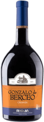 15,95 € 免费送货 | 红酒 Berceo Gonzalo 岁 D.O.Ca. Rioja 拉里奥哈 西班牙 Tempranillo, Grenache, Graciano 瓶子 75 cl