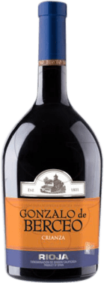 11,95 € Envio grátis | Vinho Tinto Berceo Gonzalo Crianza D.O.Ca. Rioja La Rioja Espanha Tempranillo, Garnacha — Grenache, Graciano 75 cl
