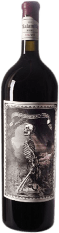 273,95 € Envío gratis | Vino Tinto Oxer Wines Kalamity D.O.Ca. Rioja La Rioja España Tempranillo, Garnacha, Macabeo Botella Magnum 1,5 L